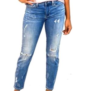 Judy Blue Shredding Up My Life Relaxed Distressed Jeans 5/27